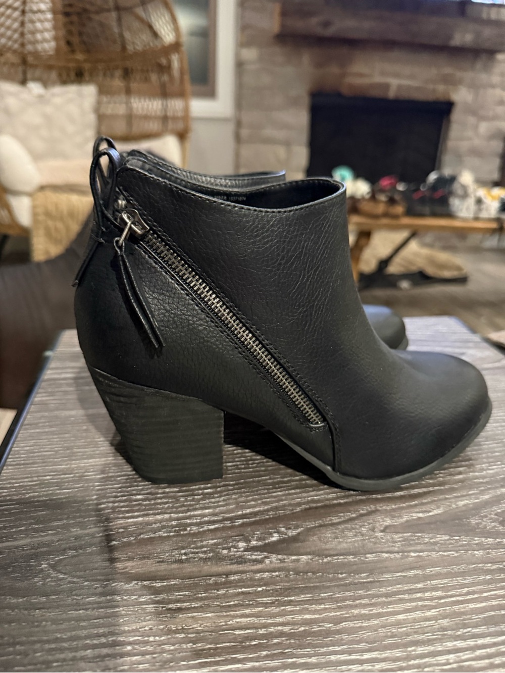 Torrid Black Women's Ankle Bootie with Side Zip